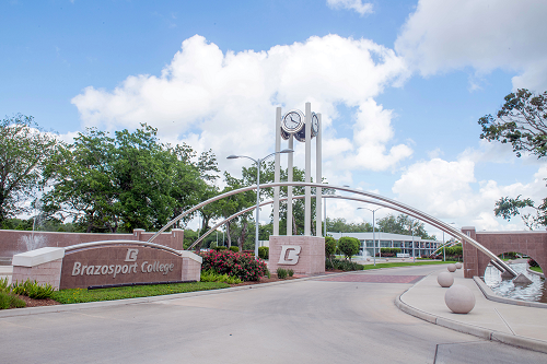 Brazosport College Main Entrance